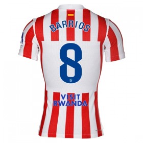 Virallinen pelipaita Atlético Madrid Barrios 8 Koti 2025-26 Lyhythihainen - Miesten